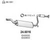 LANCIA 82428292 Middle Silencer